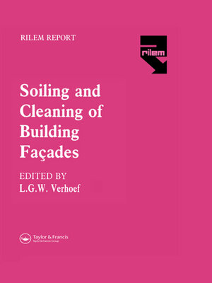 cover image of The Soiling and Cleaning of Building Facades